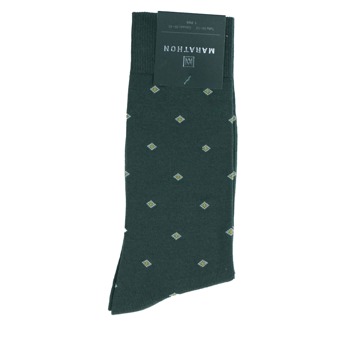 DRESS SOCKS GRAY LITTLE RHOMBUSES