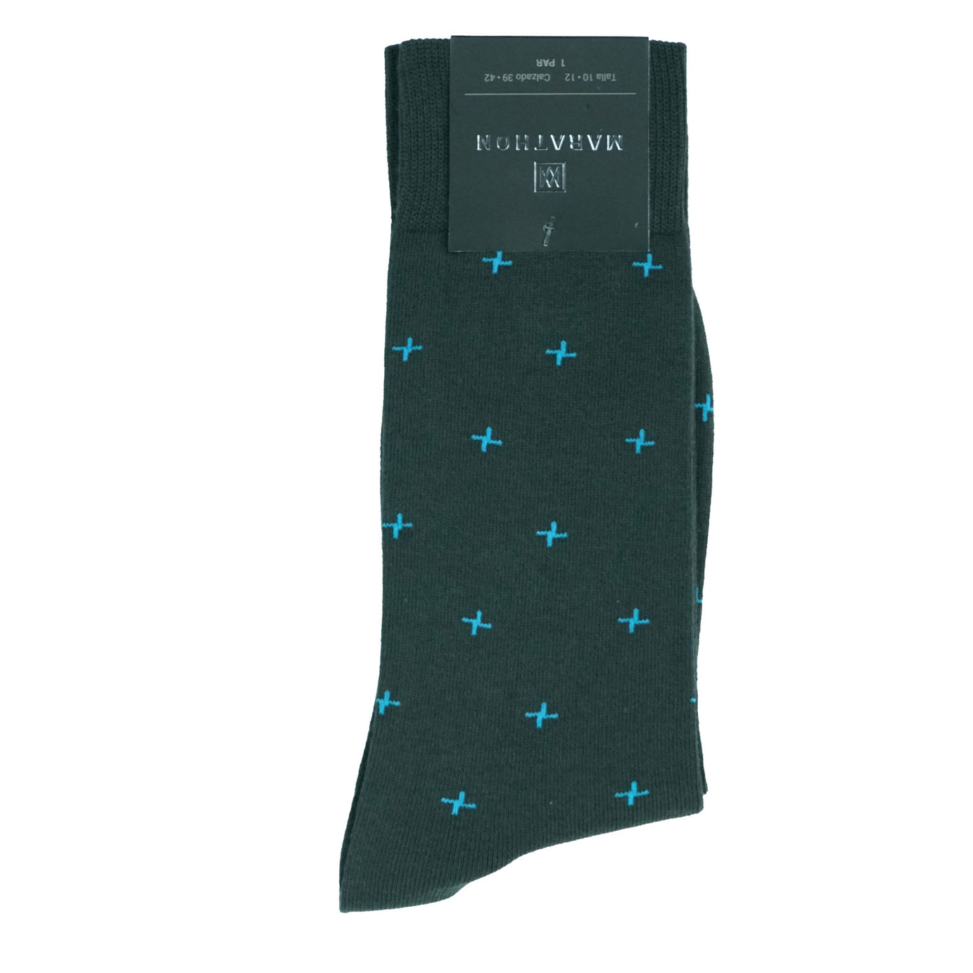 DRESS SOCKS GRAY PRINT