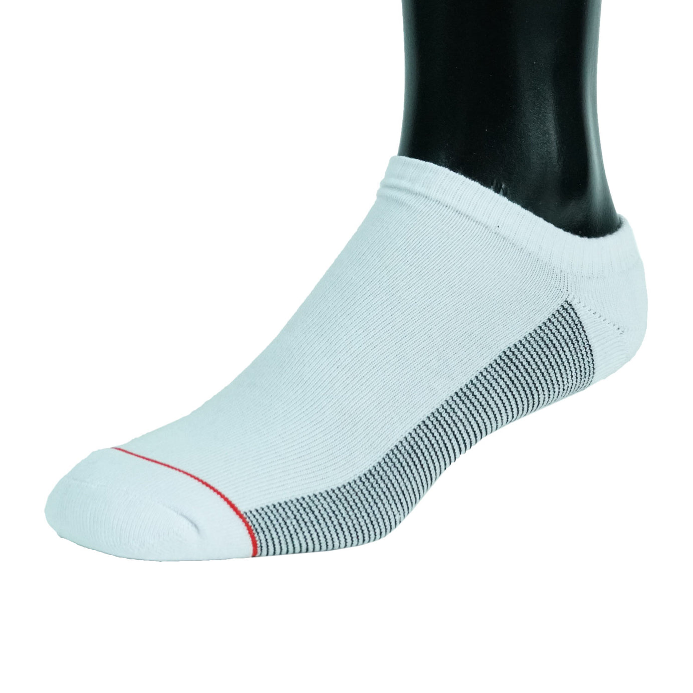 NO-SHOW WHITE SOCKS TOWEL