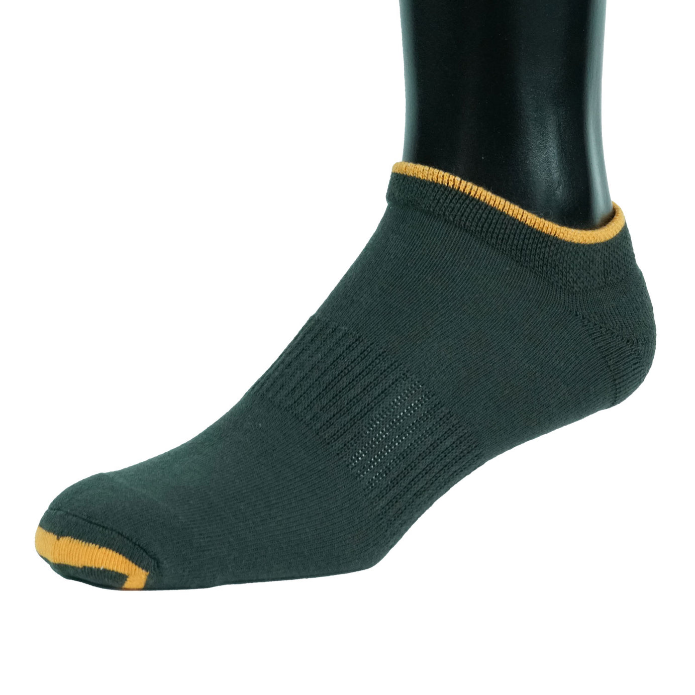 NO-SHOW GRAY SOCKS TOWEL LINE