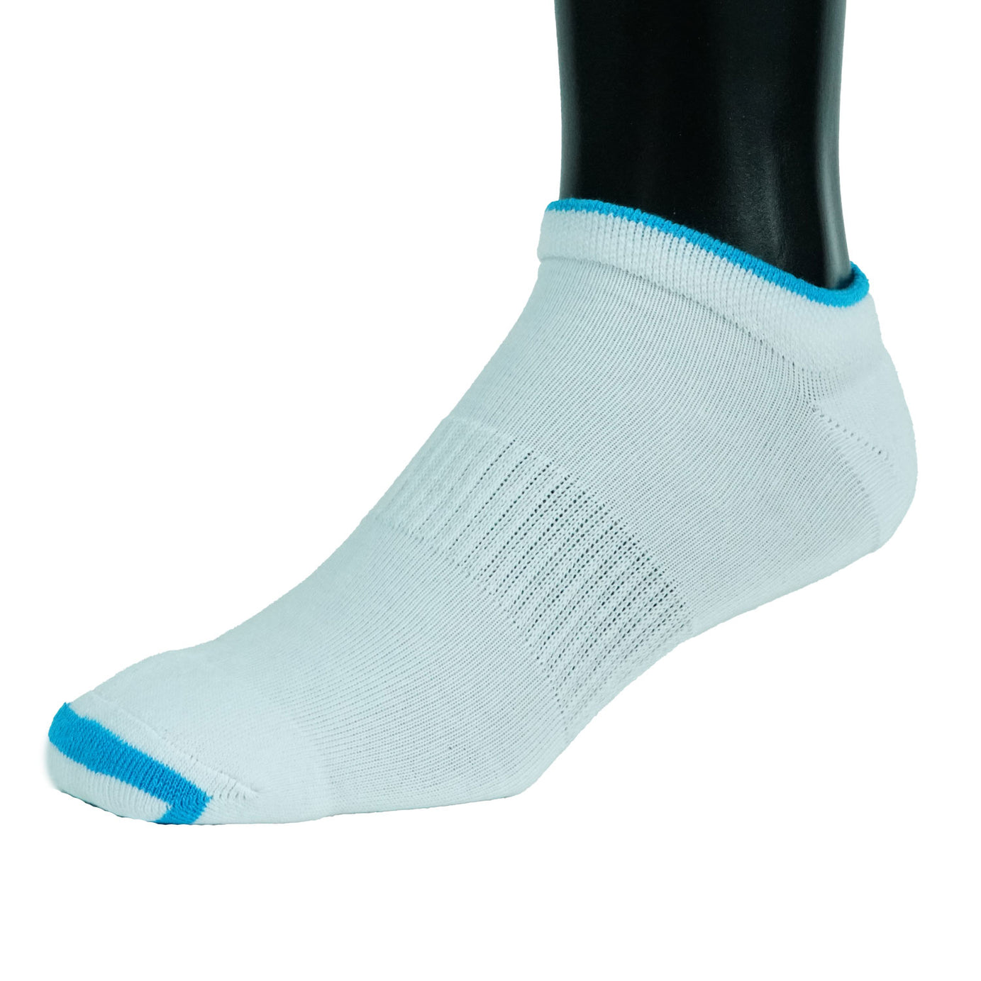 NO-SHOW WHITE SOCKS TOWEL LINE