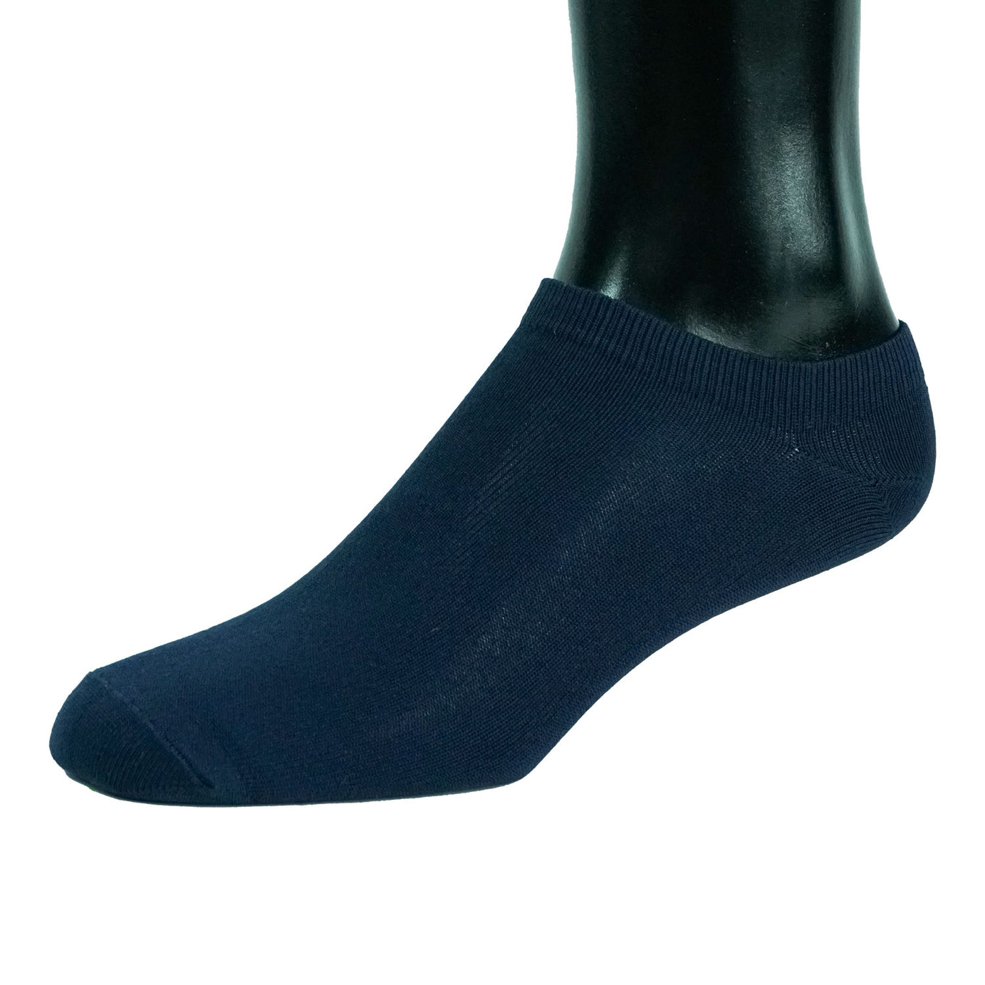 NO-SHOW NYLON BLUE SOCKS