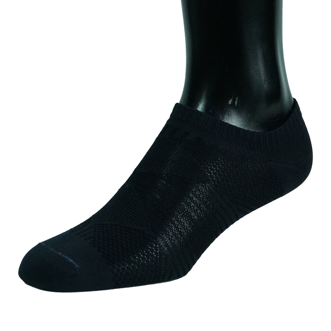 NO-SHOW NYLON BLUE SOCKS MICROFIBER MESH