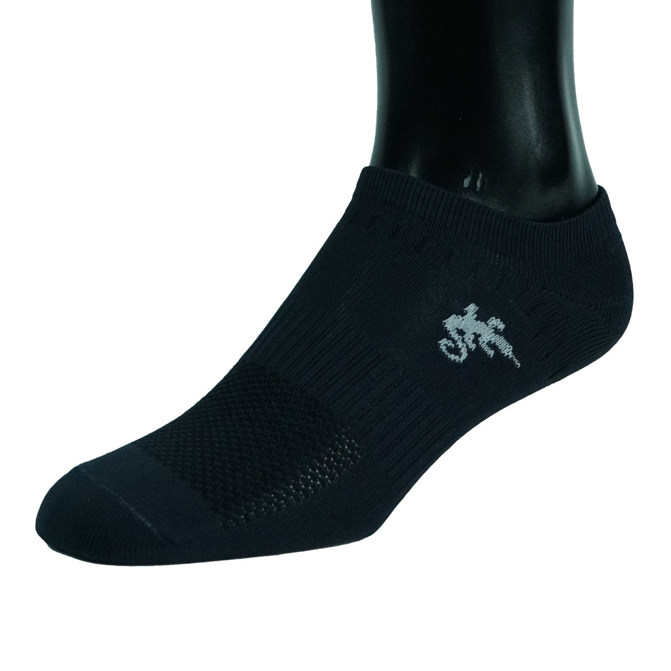 NO-SHOW NYLON BLUE SOCKS MICROFIBER