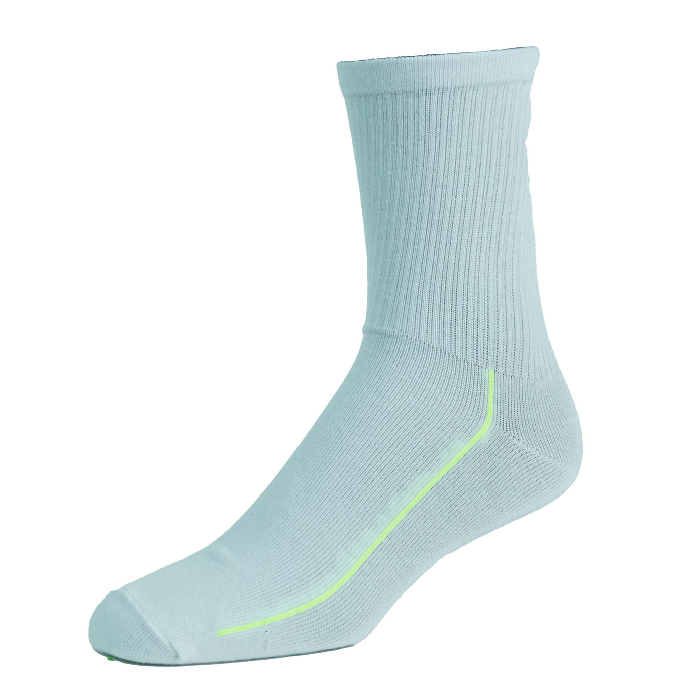 1/2 CREW WHITE SOCKS LINE