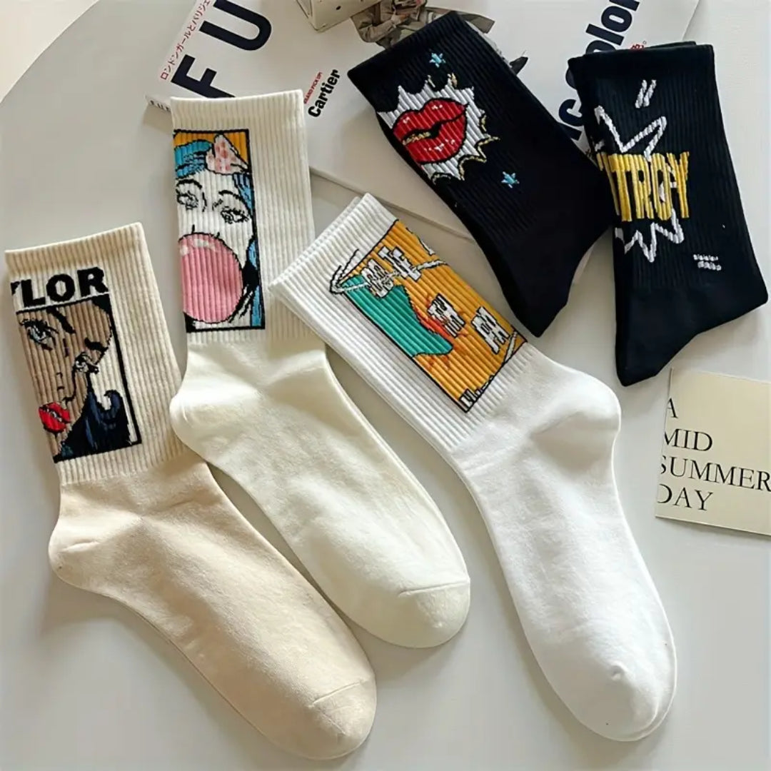 CREW SOCKS (Custom)– Sport & Lifestyle | Min 100 Pairs | Your Logo, Your Style