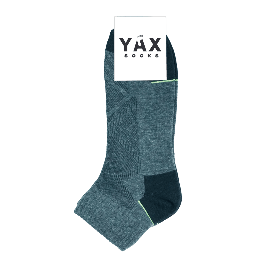 LOW CUT GRAY SOCKS SOLE DESIGN